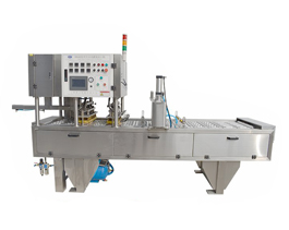 杯裝辣椒醬灌裝機(jī)Hot sauce filling machine,小身材大味道！
